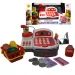 Rote funktionale elektrische Registrierkasse mit Spielgeld, Produkten und Geräuschen Bild 2