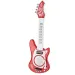 Rote Spielzeug-E-Gitarre, 66 cm Bild 2