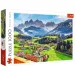 Sankt Magdalena, Dolomiten, Italien 1000 Teile Puzzle - Trefl
