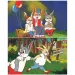 Schleckender Hase Diafilm Bild 2