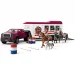 Schleich: Pferdetransporter mit Geländewagen und Pferden (42705) Bild 2