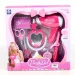 Pretty Girl pink Frisurset mit Schere und Haartrockner
