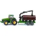 SIKU John Deere Holztransporter Traktor 1/50 Bild 1