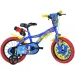 Sonic blau-gelbes Kinderfahrrad in Größe 14 - Dino Bikes Fahrrad