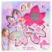 Sparkle & Glitter: Dreistöckiges Schminkset in Blattform mit Spiegel Bild 7