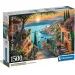 Spaziergang im Hafen HQC 1500 Teile kompaktes Puzzle - Clementoni Bild 1