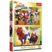 Spidey und die Dinos 2x24 Teile Puzzle - Trefl Bild 1