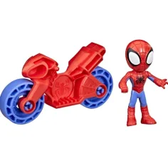 Spidey und seine Super-Freunde: Spidey und sein Motorrad-Spielset - Hasbro Bild 2