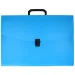 Spirit: Blaue Dokumentenmappe mit Verschluss und Griff, A3