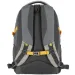 Spirit: Crew graue, gelbe, abgerundete Schultasche, Rucksack 48 x 31 x 20 cm Bild 2