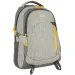 Spirit: Crew graue, gelbe, abgerundete Schultasche, Rucksack 48 x 31 x 20 cm Bild 1