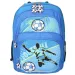 Spirit: Ergonomischer Schulrucksack in Blau mit Fußballmotiv Bild 1