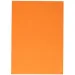 Spirit: Helle orange Dekorpappe 220g A/4 Größe 1 Stück