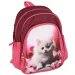 Spirit: Kitty, Katzenmotiv, abgerundete Schultasche, Rucksack 24x13x31 cm Bild 1