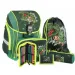 Spirit: LED-Schulrucksack mit T-Rex-Muster, 5-teiliges Set Bild 1