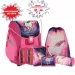 Spirit: Magisches Einhorn 3D-Muster ergonomisches 5-teiliges Schulranzen-Set mit LED-Beleuchtung 34x22x41cm Bild 1