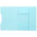 Spirit: Pastellblaue Gummizugmappe A/4 Bild 2