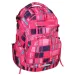 Spirit: Stinger rosa karierter Premium-Ergonomie-Schulrucksack Bild 2