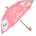 Spirit: Süßes kleines Katzen rosa automatischer Regenschirm 19" 66cm