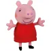 Sprechende Peppa Wutz Plüschfigur in rotem Kleid 20cm Bild 2