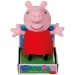 Sprechende Peppa Wutz Plüschfigur in rotem Kleid 20cm Bild 1