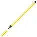 Stabilo: Pen 68 Filzstift in fluoreszierendem Gelb, 1mm Bild 2