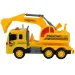 Stadt Lkw: Bagger Lkw mit Licht und Sound 1/18 Bild 3