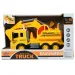 Stadt Lkw: Bagger Lkw mit Licht und Sound 1/18 Bild 6