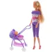 Steffi Love: Baby mit Kinderwagen in 2 Varianten - Simba Toys Bild 2
