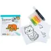 Sticker Art: Ausmalbare Tierset-Aufkleber - Comansi Bild 1