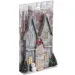 Stop & Look: Weihnachtshaus aus Papier mit Licht 17x5x30cm