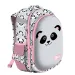 St.Right Grey Panda zweifächiger Schulranzen, Rucksack 39x29x17cm Bild 1