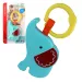Sun Baby: Fröhlicher Elefant BPA-freie blaue Babyrassel Bild 1