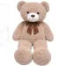 Teddy Greetings: Hafer Cheer Plüschbär rot in Geschenkbox 120cm