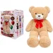 Teddy Greetings: Honey Hugs Plüschbär in weißer Geschenkbox 120cm