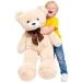 Teddy Greetings: Schneewünsche Plüschbär rotes Geschenkbox 120 cm Bild 2