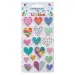 The Littlies: Mehrgrößiges Herz 3D Puff-Sticker-Set auf 10x22cm Bogen