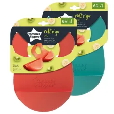 Tommee Tippee: Roll'N'Go Silikon-Schulterträger-Lätzchen in verschiedenen Ausführungen Bild 1