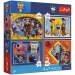 Toy Story 5 - 4 x 88 Teile Premium Plus Kinderpuzzle - Trefl Bild 1