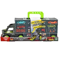 Tragbarer Auto-Transporter mit Spielzeugautos 43cm - Dickie Toys Bild 1