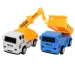 Truck Working: 7-teiliges Baufahrzeug-Spielset mit Schwungrad, Autos, Fahrzeugen und Zubehör Bild 2
