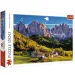 Val di Funes Tal, Dolomiten - Italien 1500 Teile Puzzle -Trefl Bild 1
