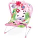 Vibrierender und musikalischer Ruhesessel in Pink mit Zebramuster Bild 1