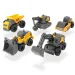 Volvo Mini-Baumaschinen 5er-Set - Dickie Toys Bild 2