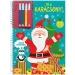 Weihnachten ist da! Malheft mit Aufklebern und Filzstiften Bild 1