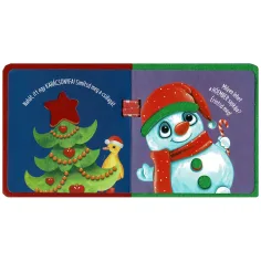 Der Weihnachtsmann kommt sanftes Bilderbuch Bild 2