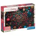 Weihnachtliche Stimmung 1000 Teile unmögliches Puzzle mit Poster - Clementoni