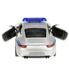 Welly: Porsche 911 Polizeiauto Metallmodell 11 cm Bild 3