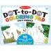 Wildtiere Punkt-zu-Punkt Malbuch - Melissa & Doug