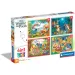Winnie Puuh 4-in-1 Puzzle - Clementoni Bild 1